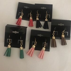 Tassellettes earrings by WyneFyne CollXtions